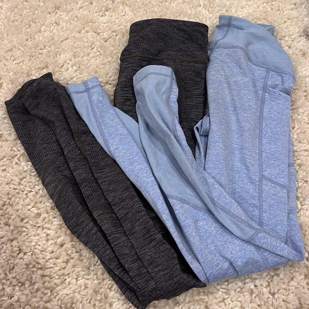 Two athleta girl leggings